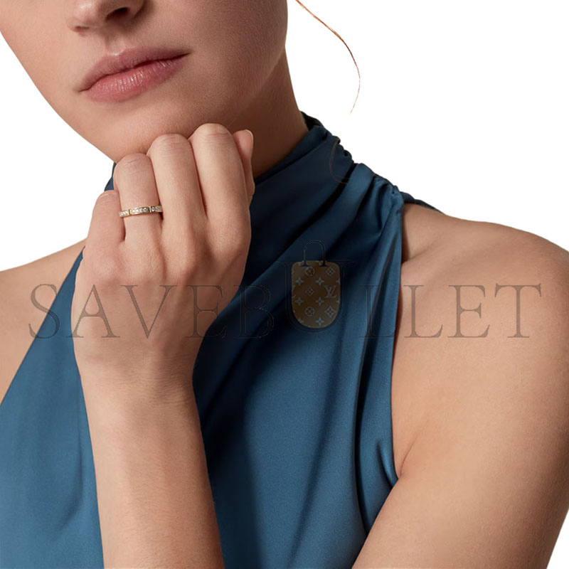 CARTIER MAILLON PANTHÈRE WEDDING BAND, HALF-PAVED B4221200 CARTIER MAILLON PANTHÈRE WEDDING BAND, HALF-PAVED B4221200